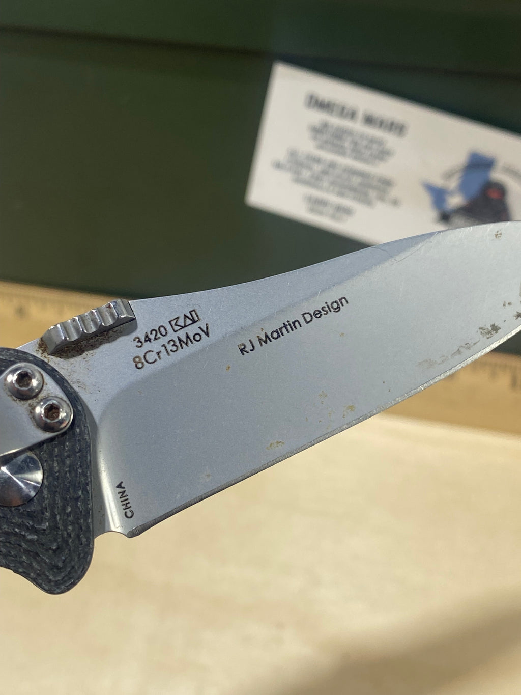 Kershaw Nerve 3420 #5. Light Usage. Possible Rust.
