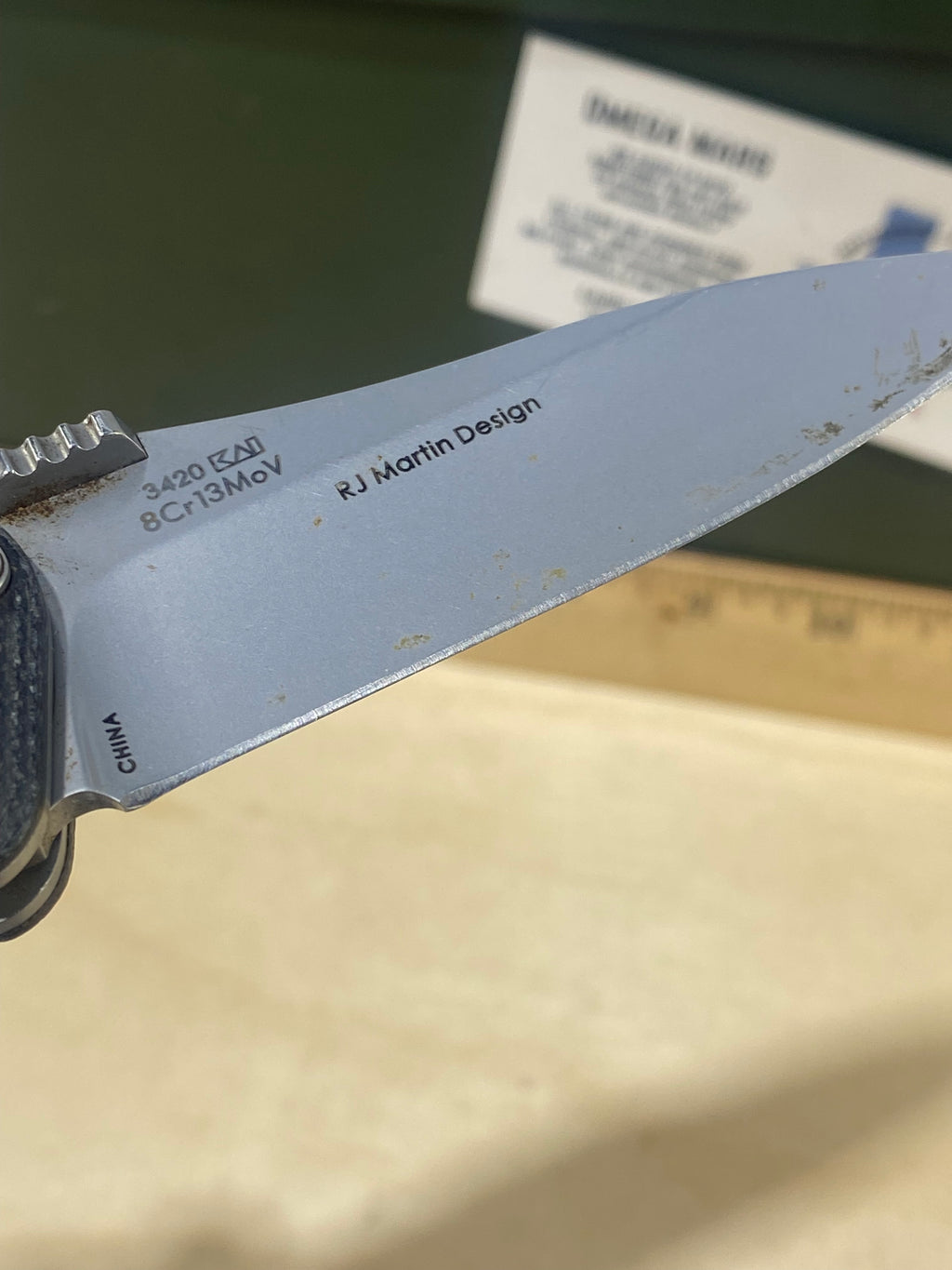 Kershaw Nerve 3420 #5. Light Usage. Possible Rust.