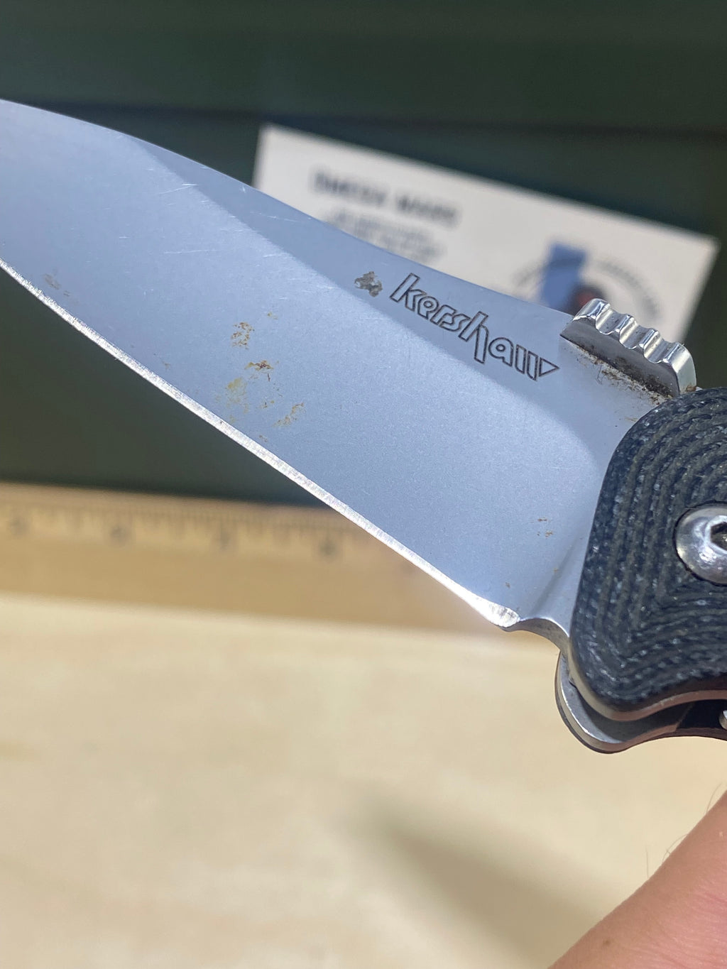 Kershaw Nerve 3420 #5. Light Usage. Possible Rust.