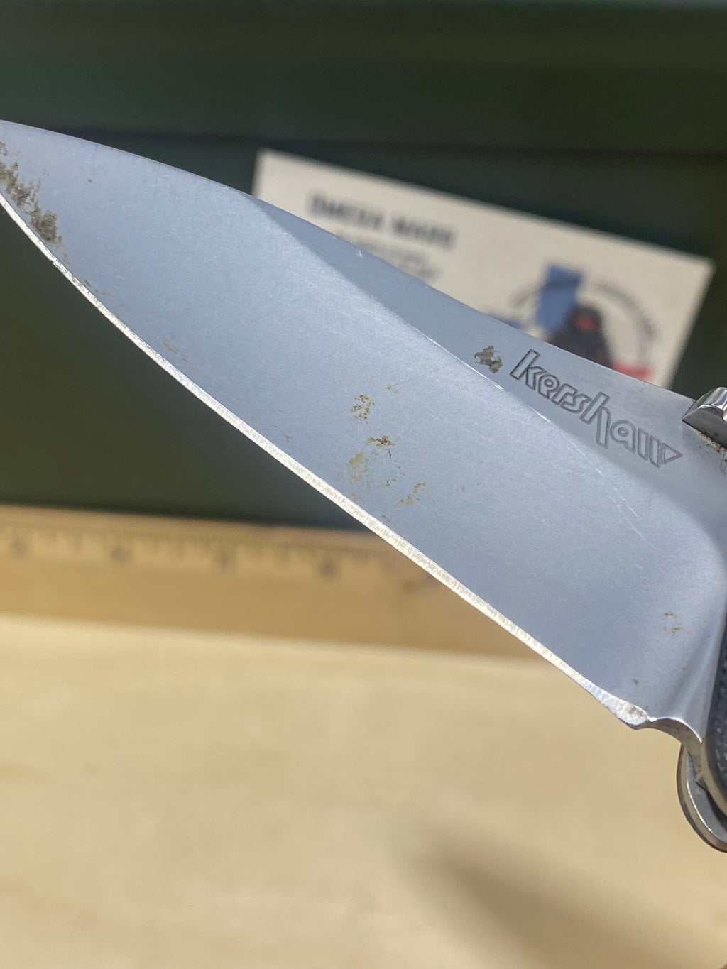 Kershaw Nerve 3420 #5. Light Usage. Possible Rust.