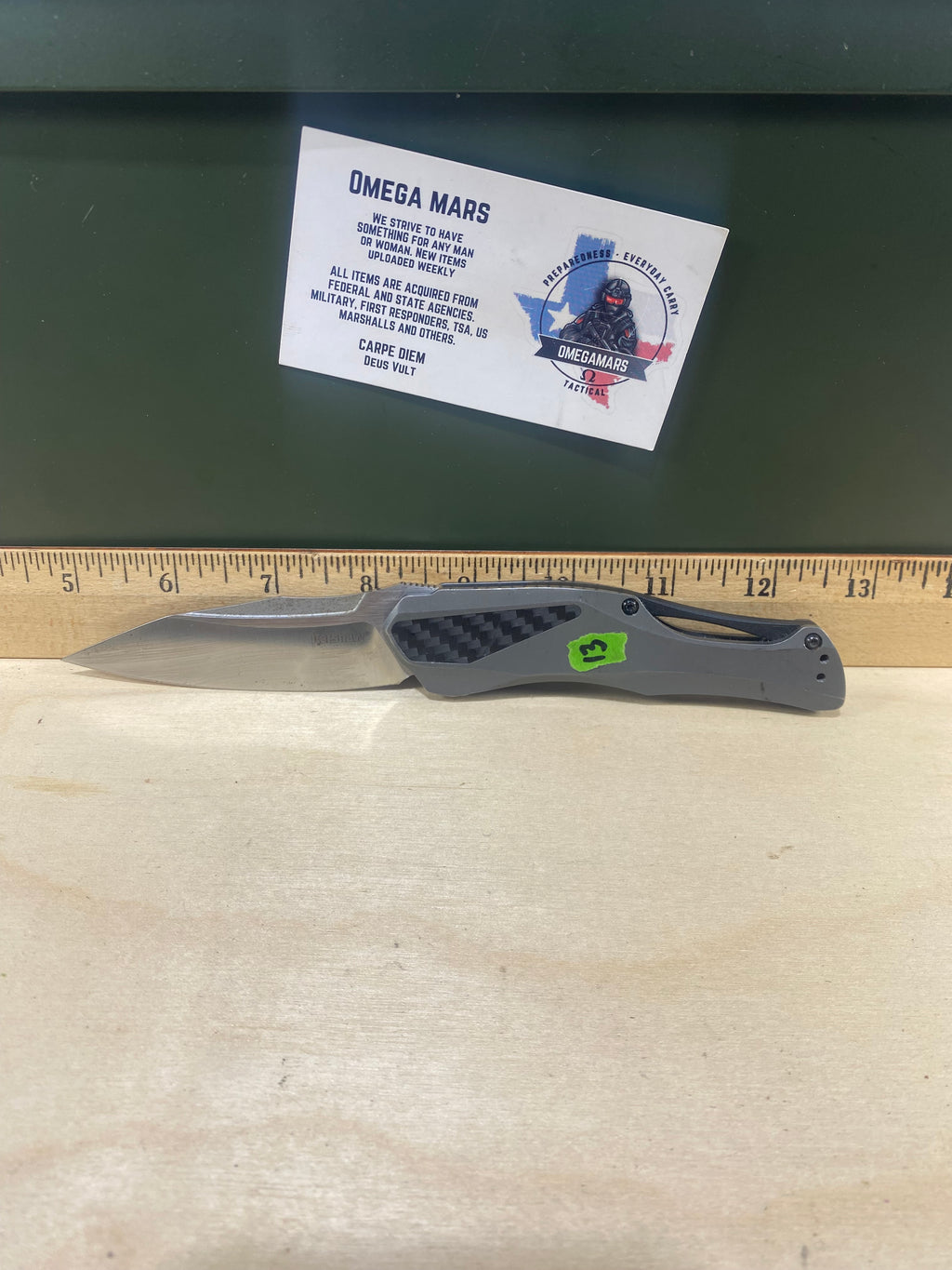 Kershaw Collateral 5500 #13. Light Usage. Little dirty.