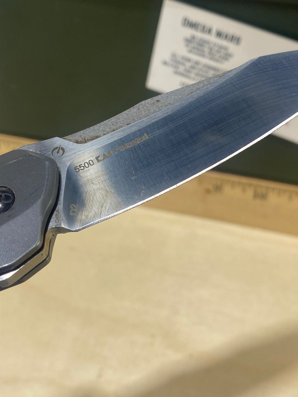 Kershaw Collateral 5500 #13. Light Usage. Little dirty.