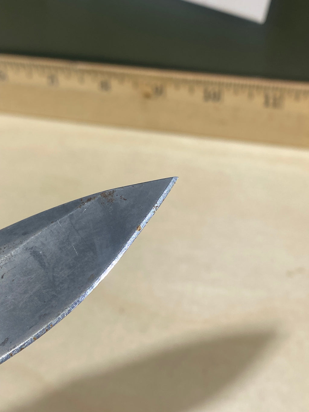 Kershaw Cryo II 1556TI #19. Light Usage. Possible rust. Resharpened. Dings on blade.