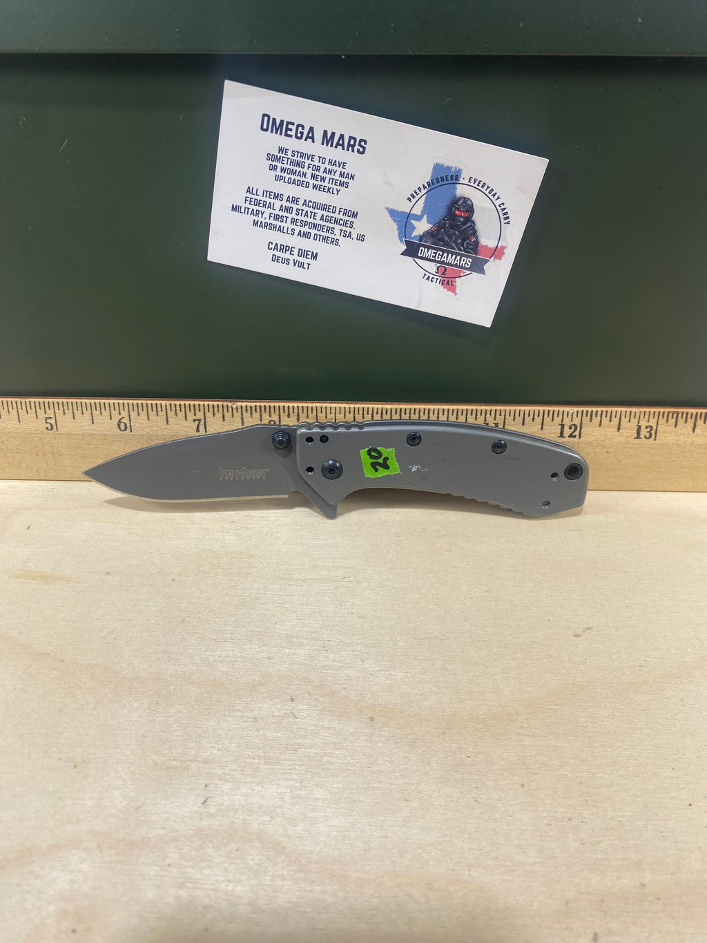 Kershaw Cryo 1555TI #20. Light Usage.