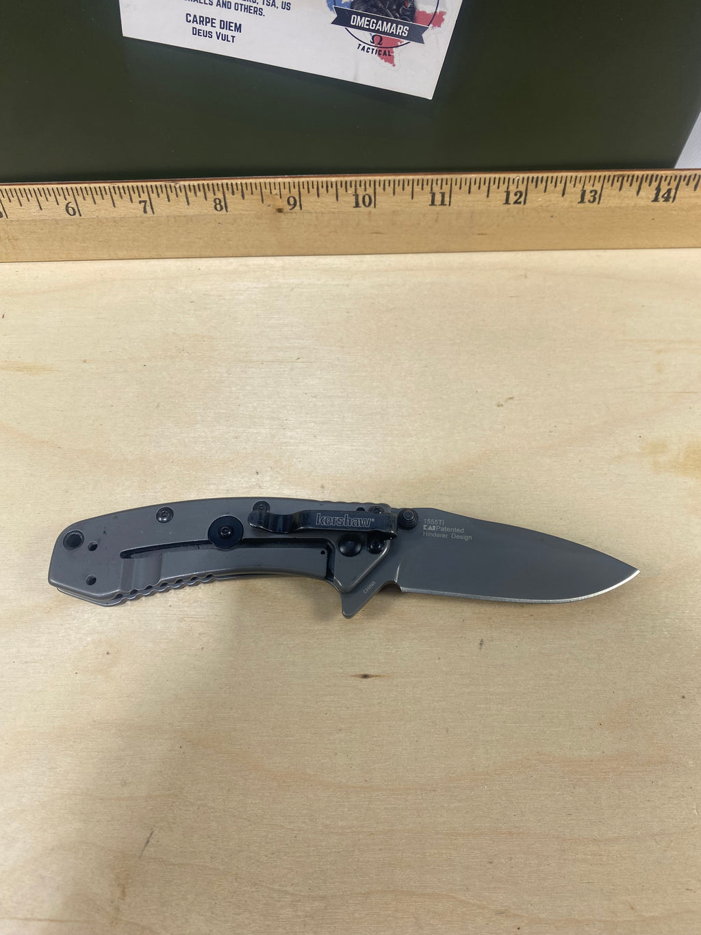 Kershaw Cryo 1555TI #20. Light Usage.