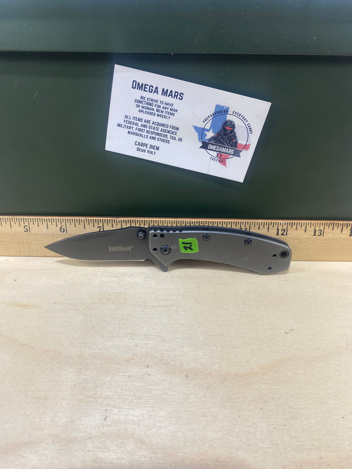 Kershaw Cryo 1555TI #21. Light Usage.