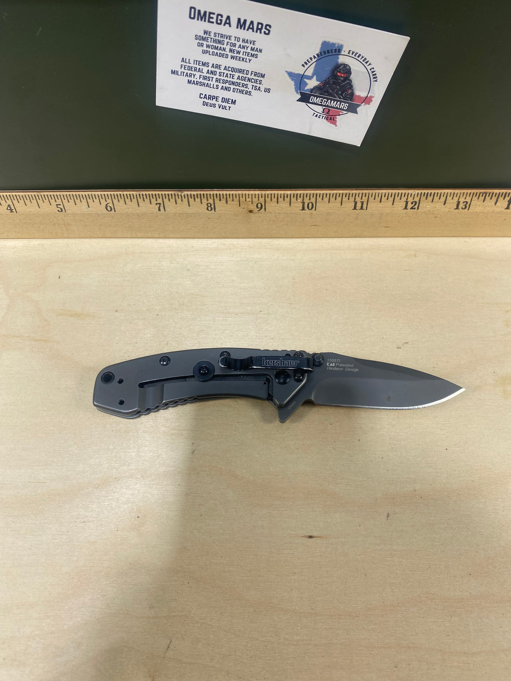 Kershaw Cryo 1555TI #21. Light Usage.