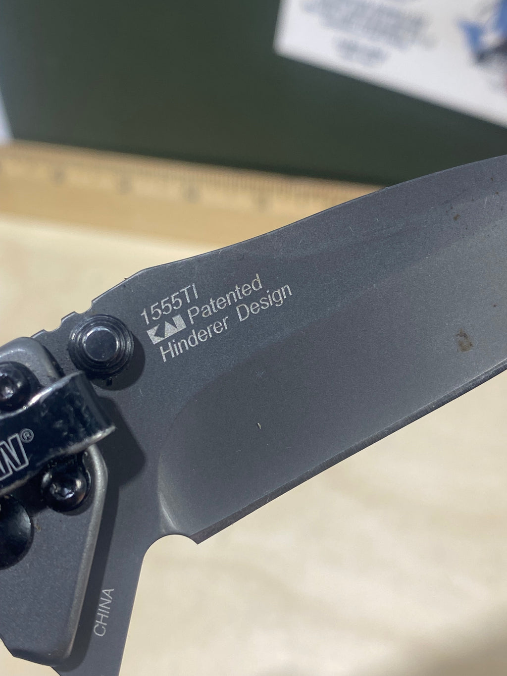Kershaw Cryo 1555TI #21. Light Usage.