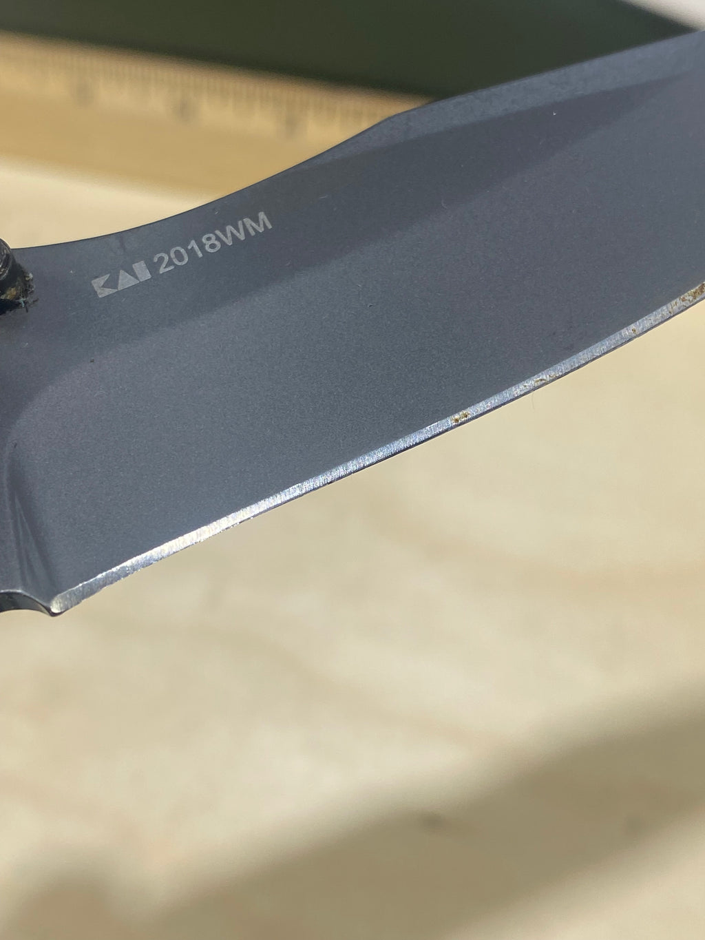 Kershaw 2018WM #23. Light Usage. Dirty. Dings on blade.