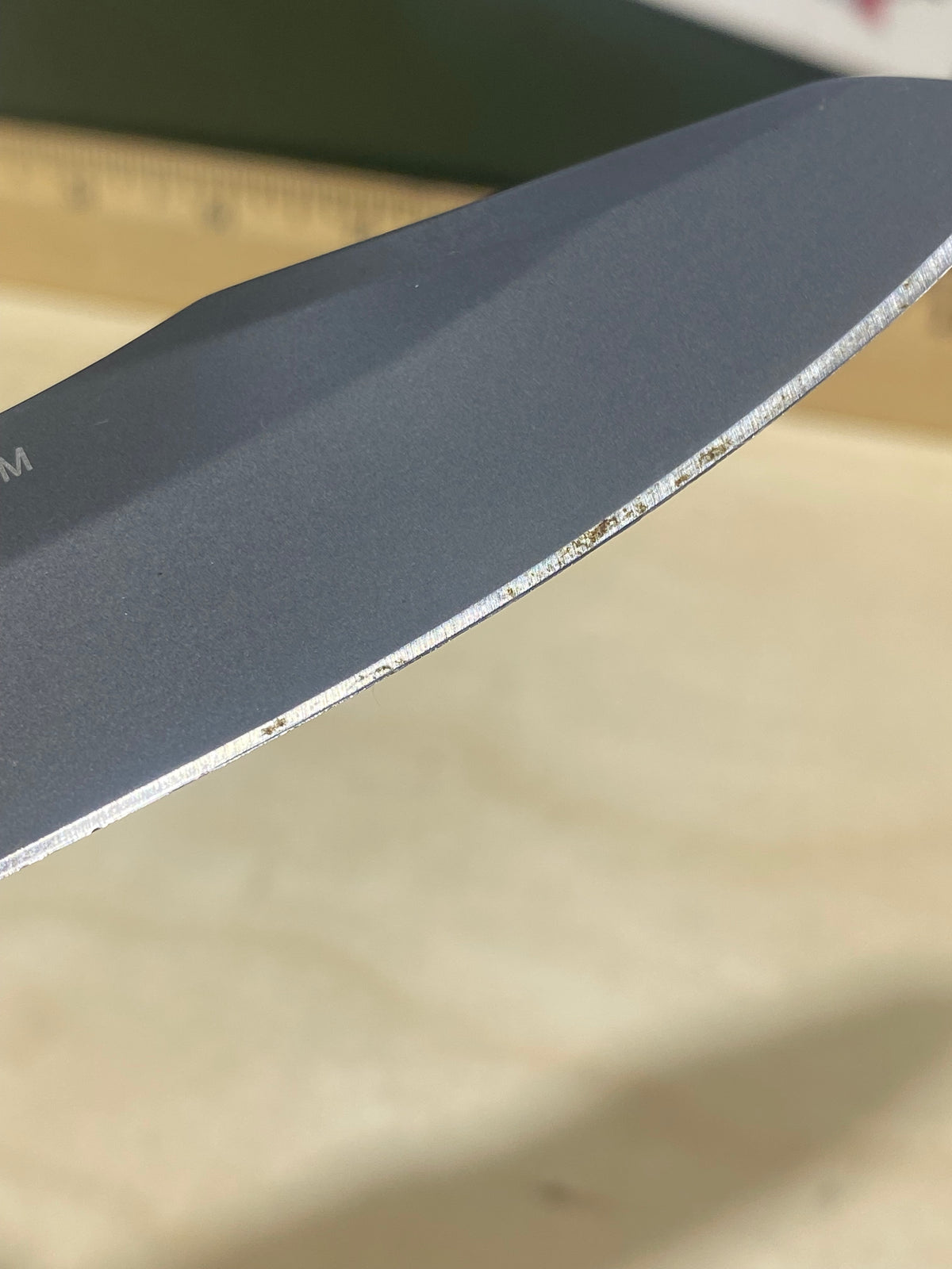 Kershaw 2018WM #23. Light Usage. Dirty. Dings on blade.