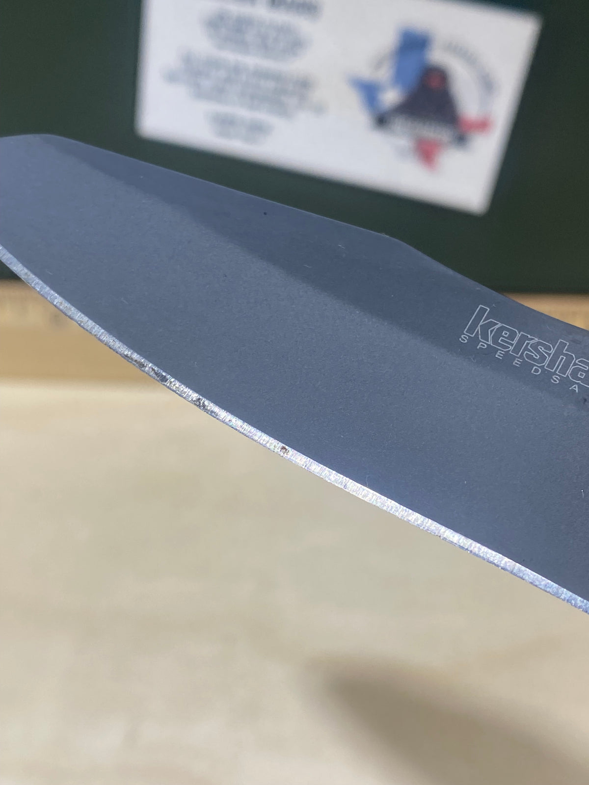 Kershaw 2018WM #23. Light Usage. Dirty. Dings on blade.