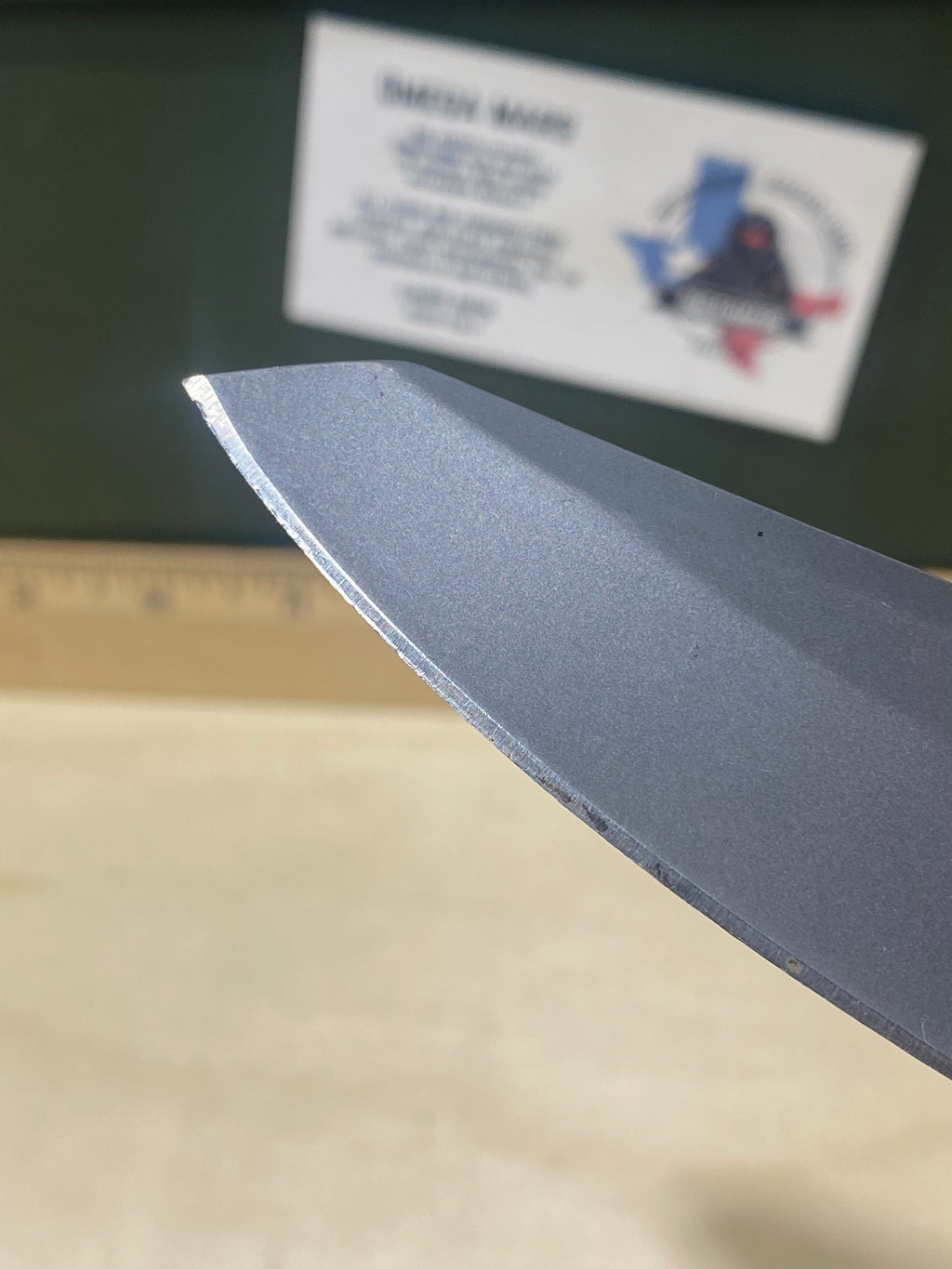Kershaw 2018WM #23. Light Usage. Dirty. Dings on blade.