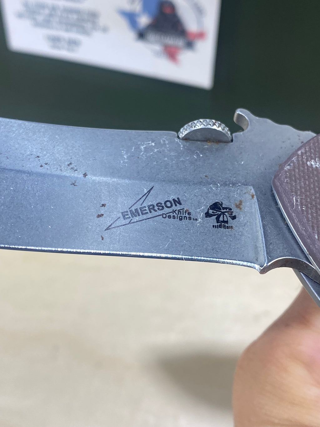 Kershaw CQC-11K 6031D2 #25. Light Usage. Little dirty.