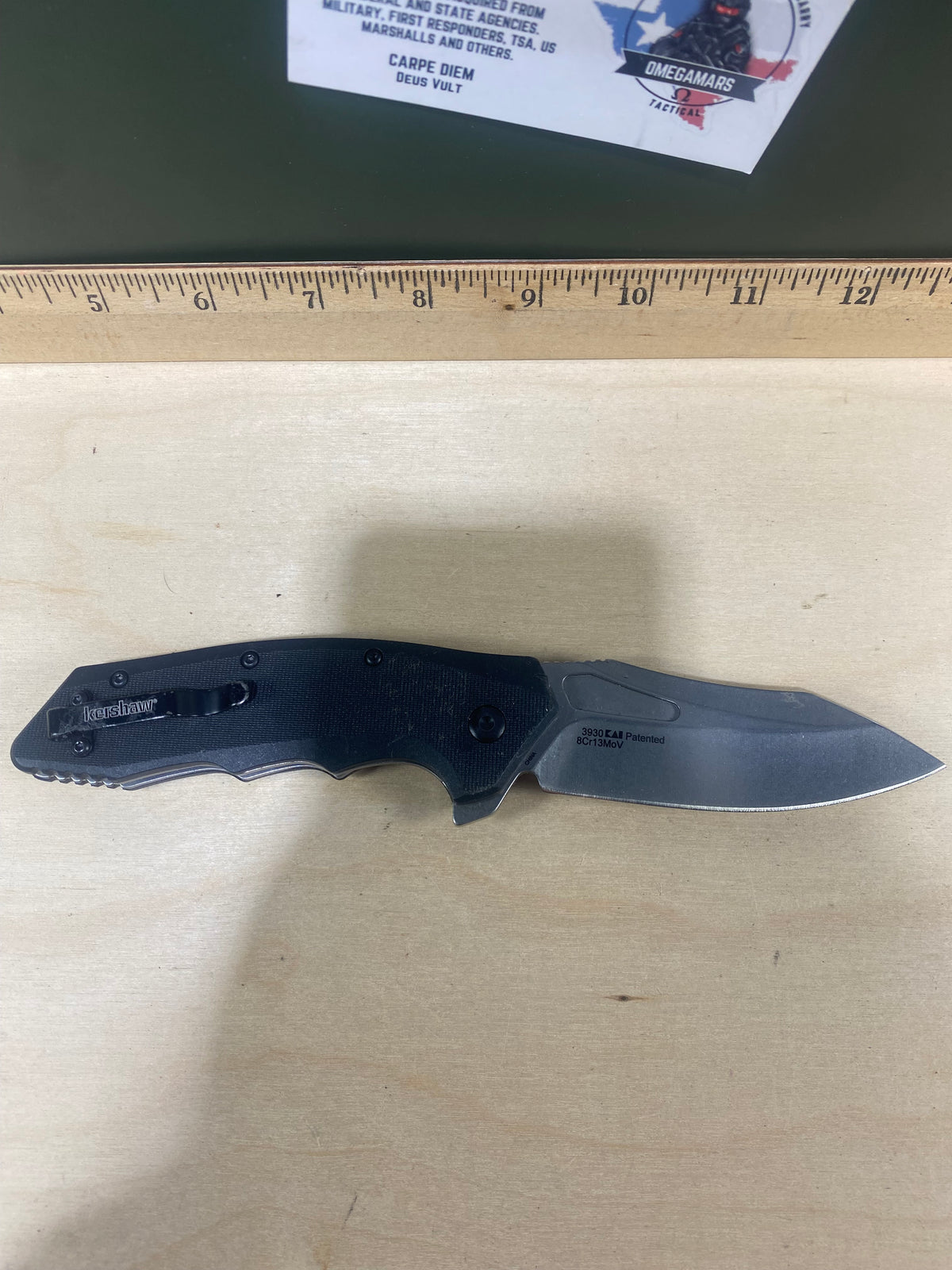 Kershaw Flitch 3930 #30. Light Usage.