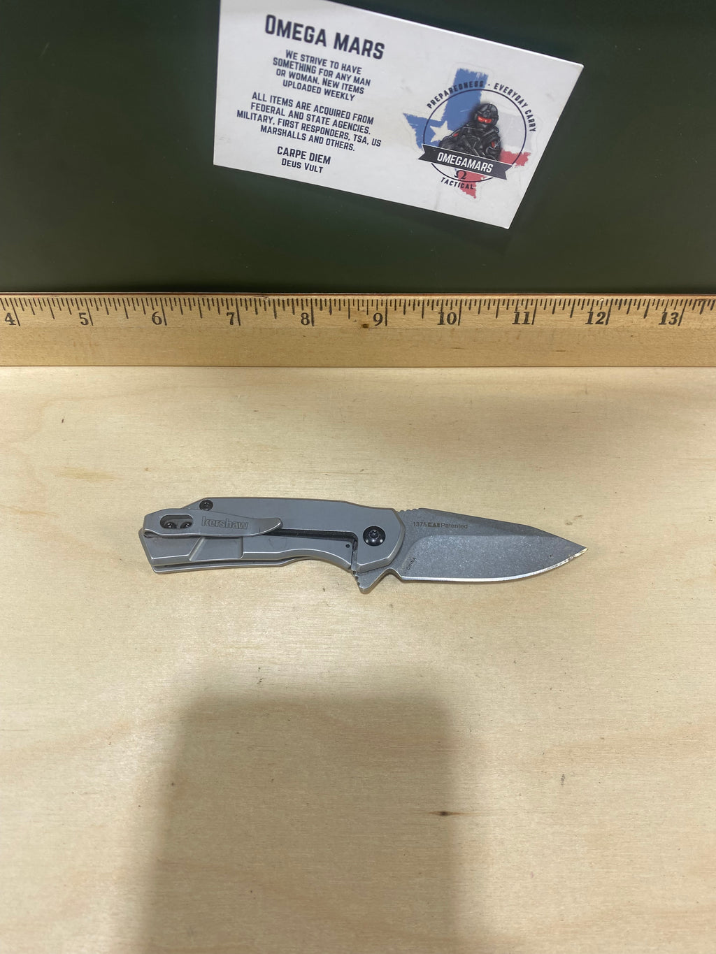 Kershaw Valve 1375 #31. Light Usage. Little dirty.