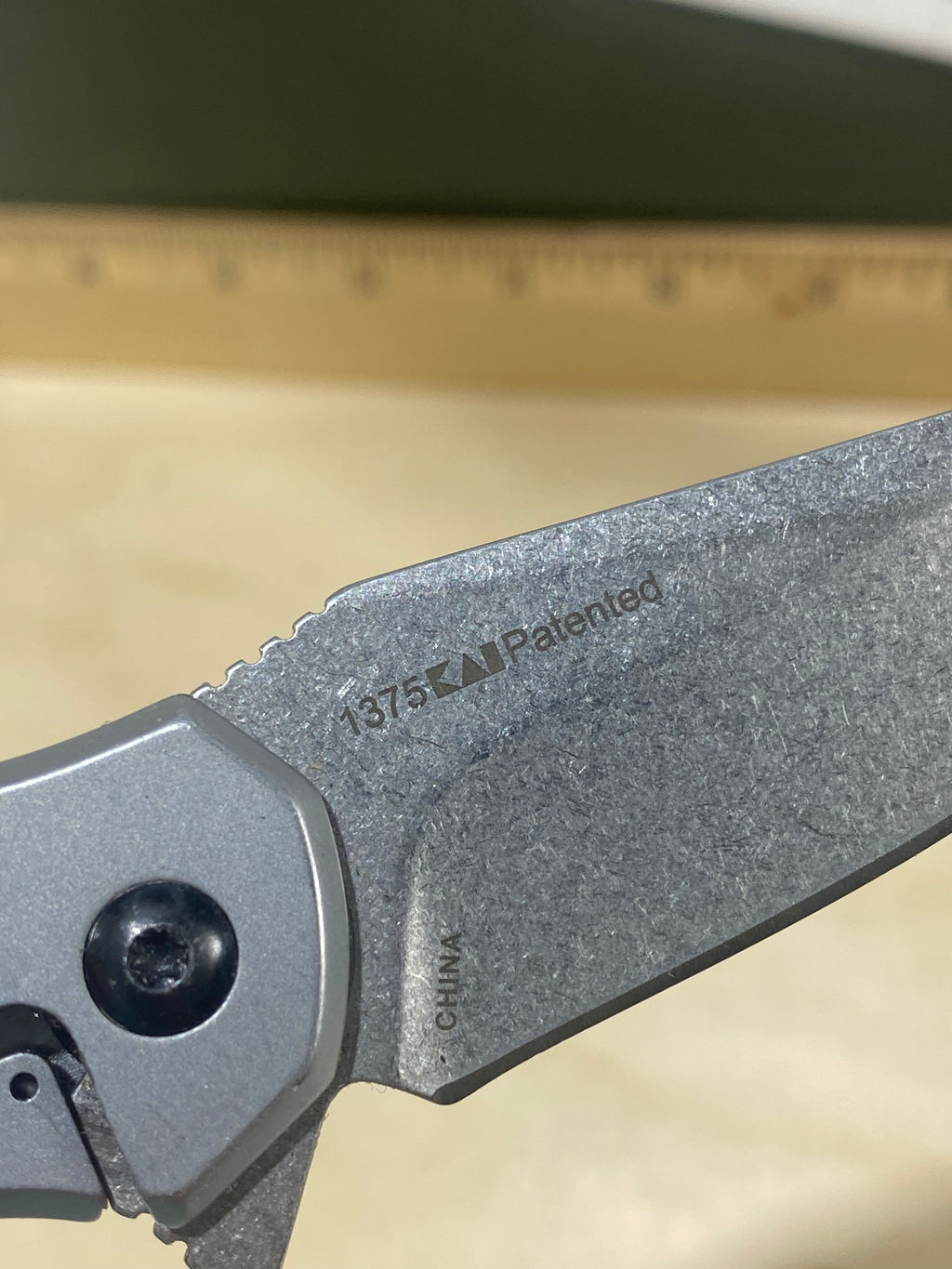 Kershaw Valve 1375 #31. Light Usage. Little dirty.