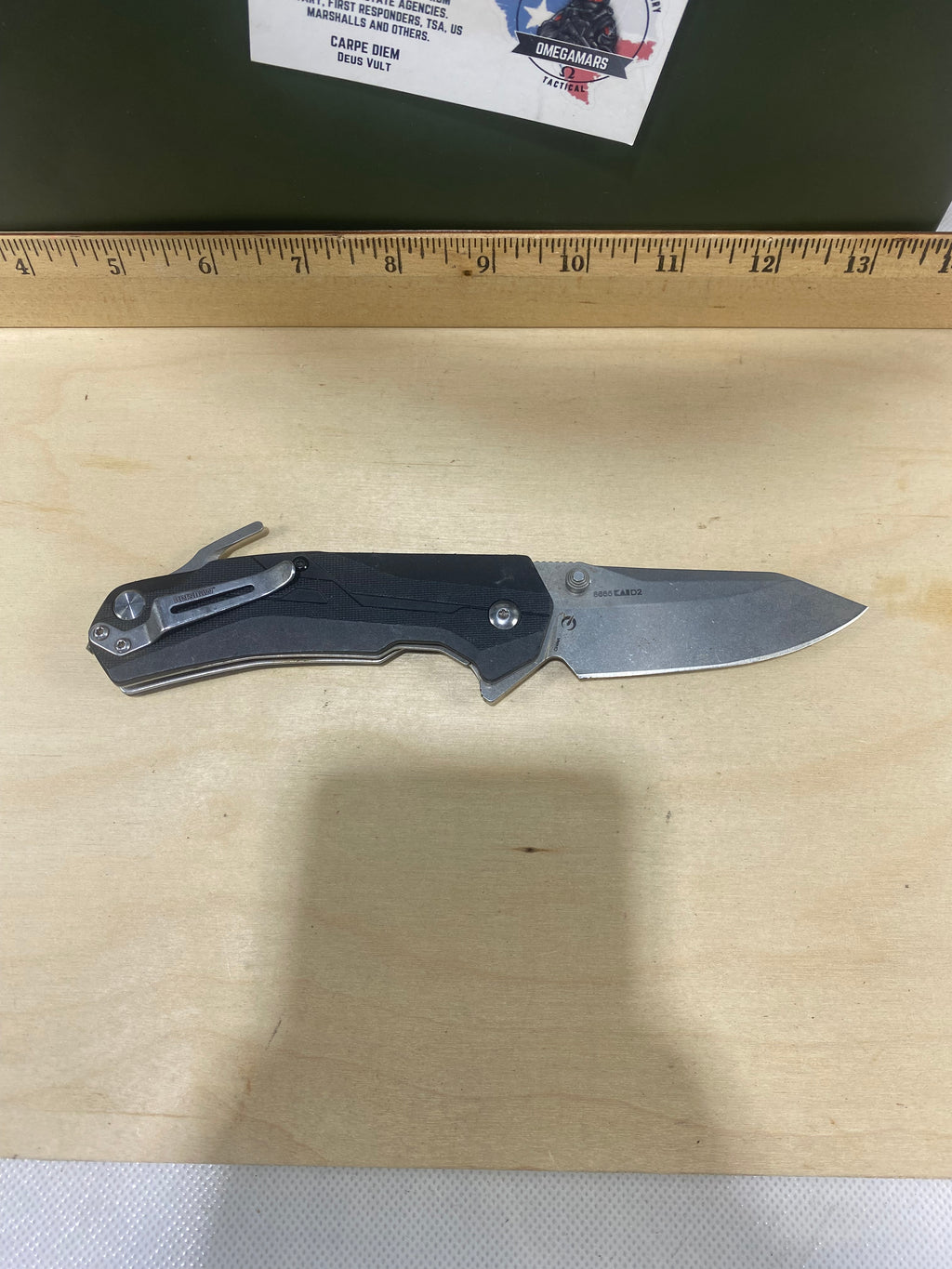 Kershaw Drivetrain 8655 #32. Light Usage. Possible rust. Resharpened.