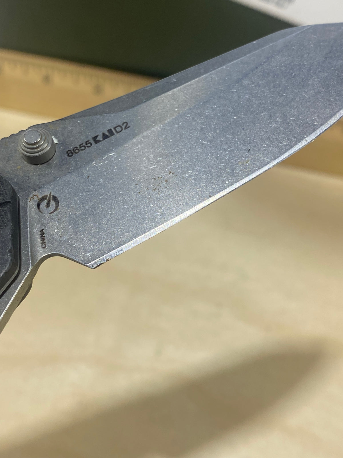 Kershaw Drivetrain 8655 #32. Light Usage. Possible rust. Resharpened.