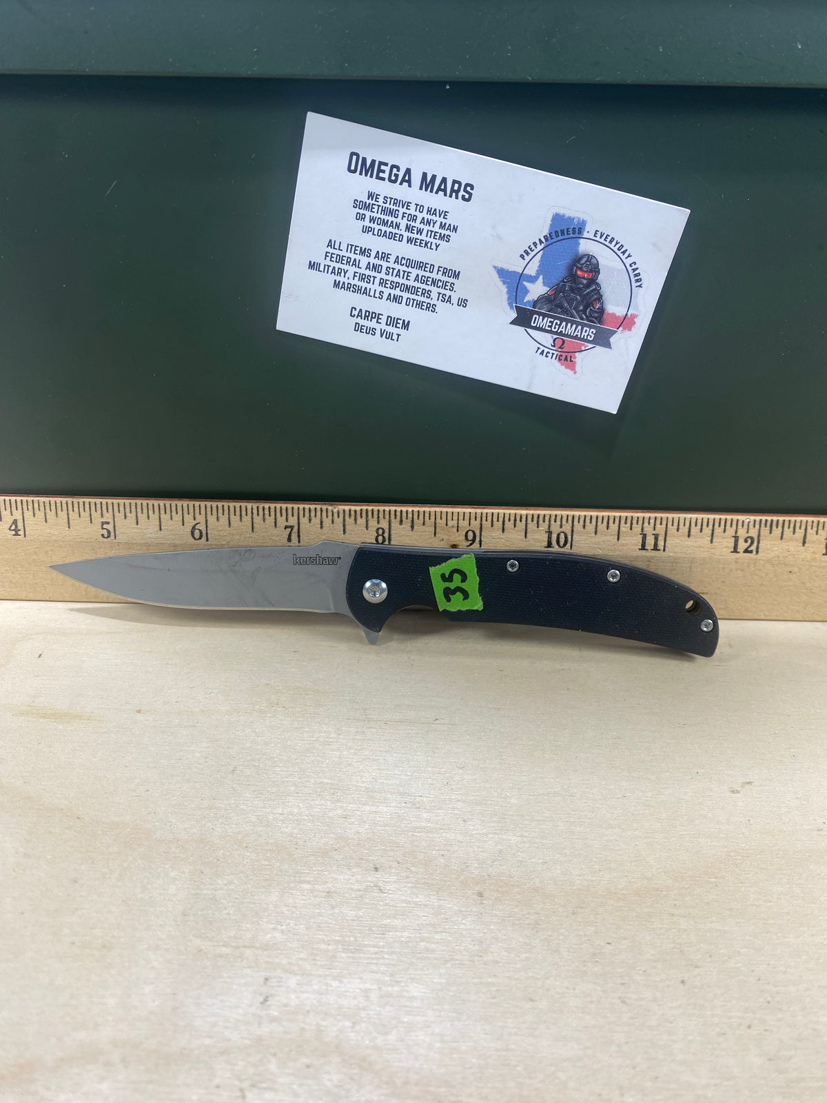 Kershaw Chill 3410 #35. Light Usage.