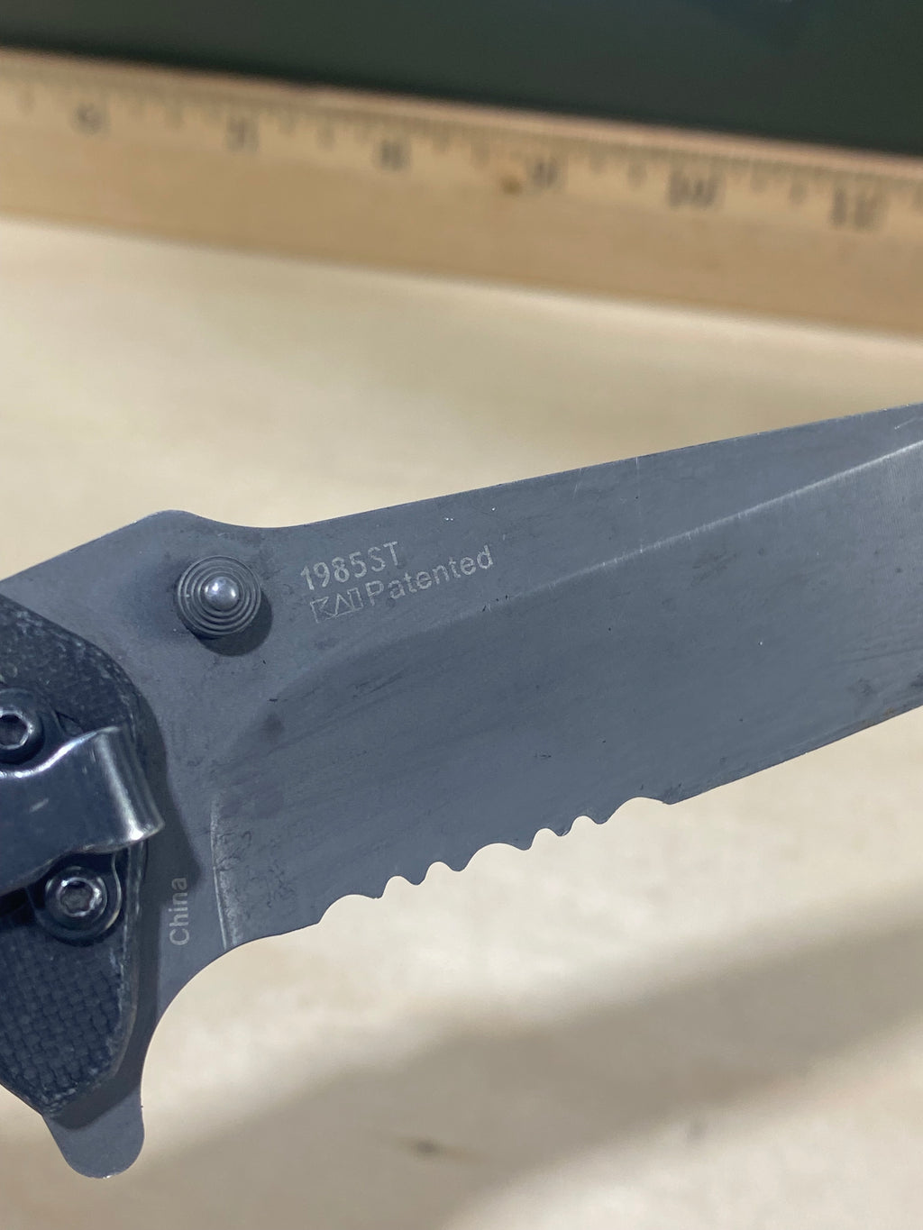 Kershaw RJ I A/O 1985ST #39. Light Usage. Resharpened.