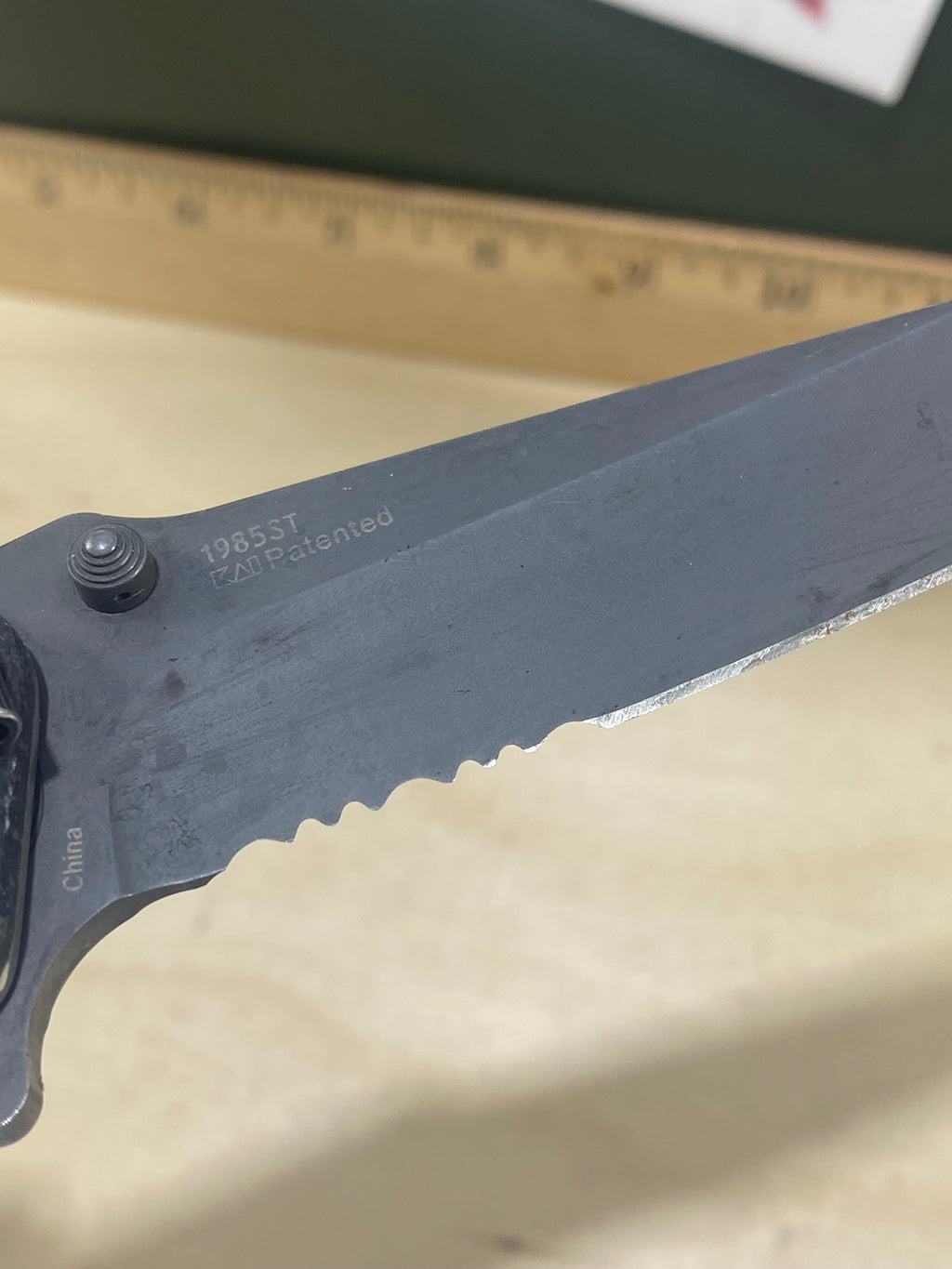 Kershaw RJ I A/O 1985ST #39. Light Usage. Resharpened.