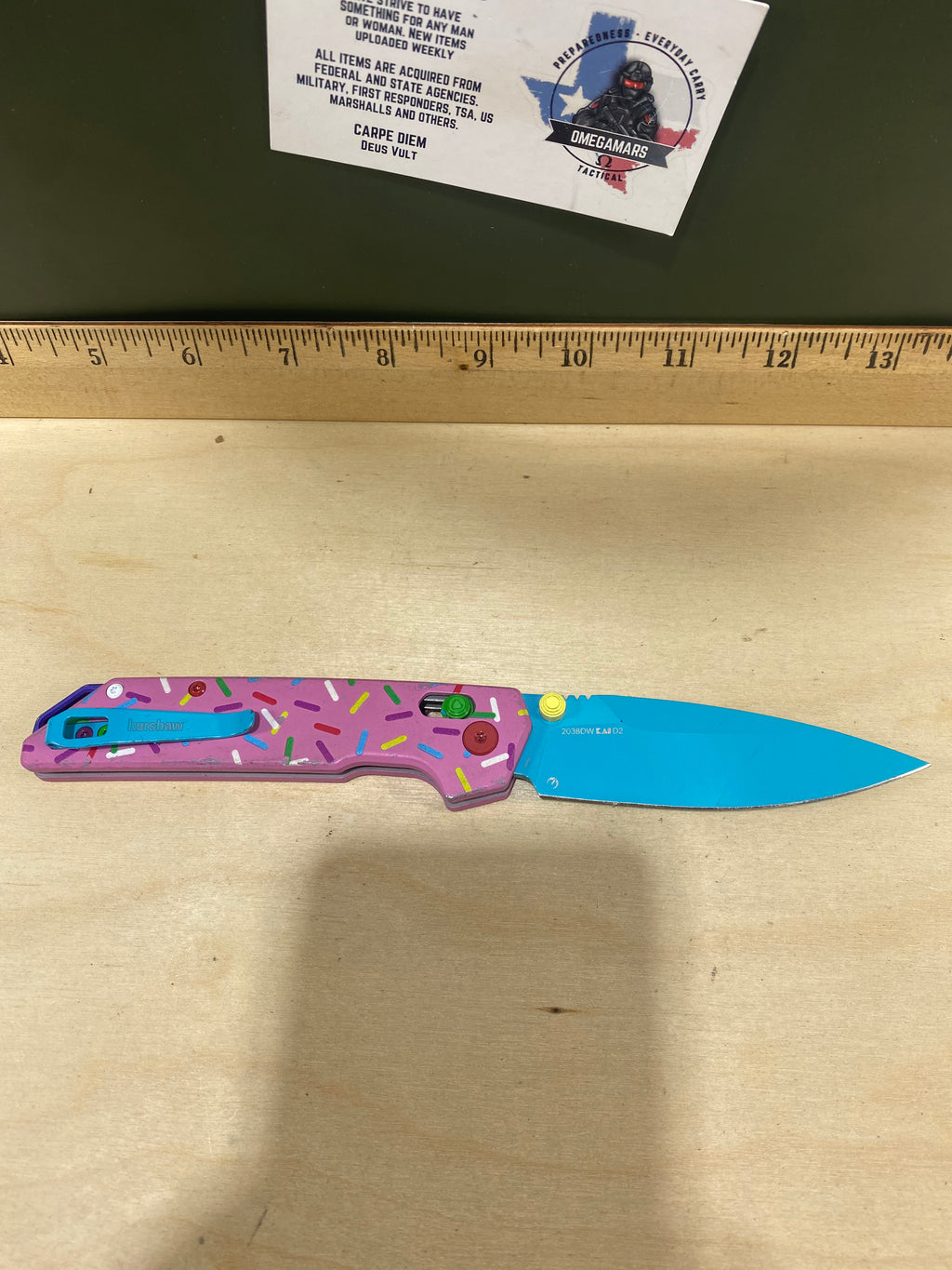 Kershaw Iridium 2038DW #55. Light Usage.