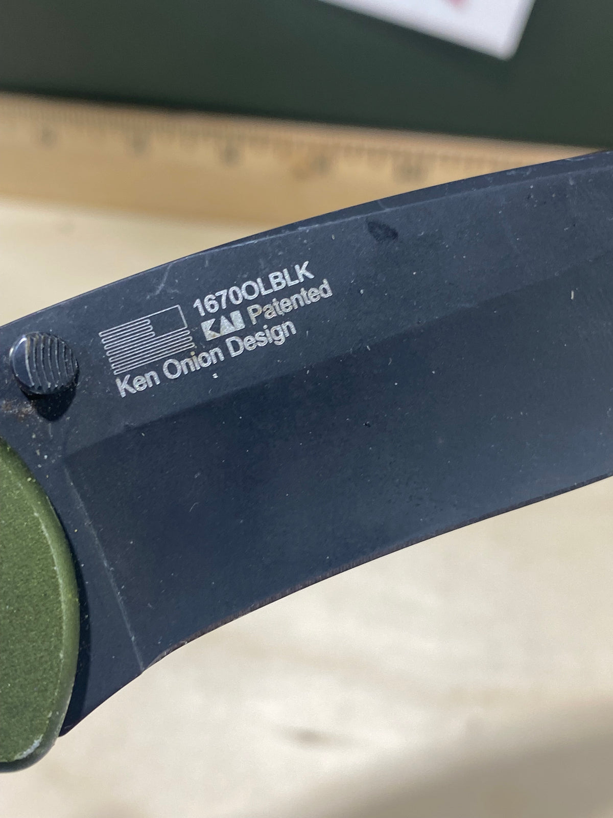 Kershaw Blur 1670OLBLK #56. Light Usage.