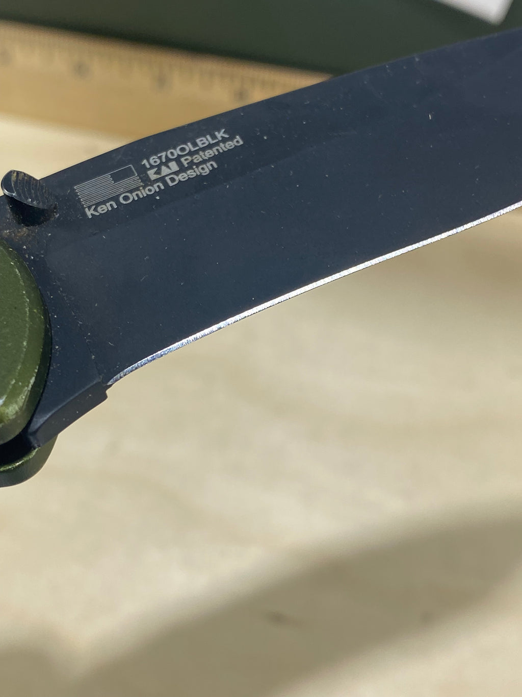 Kershaw Blur 1670OLBLK #56. Light Usage.