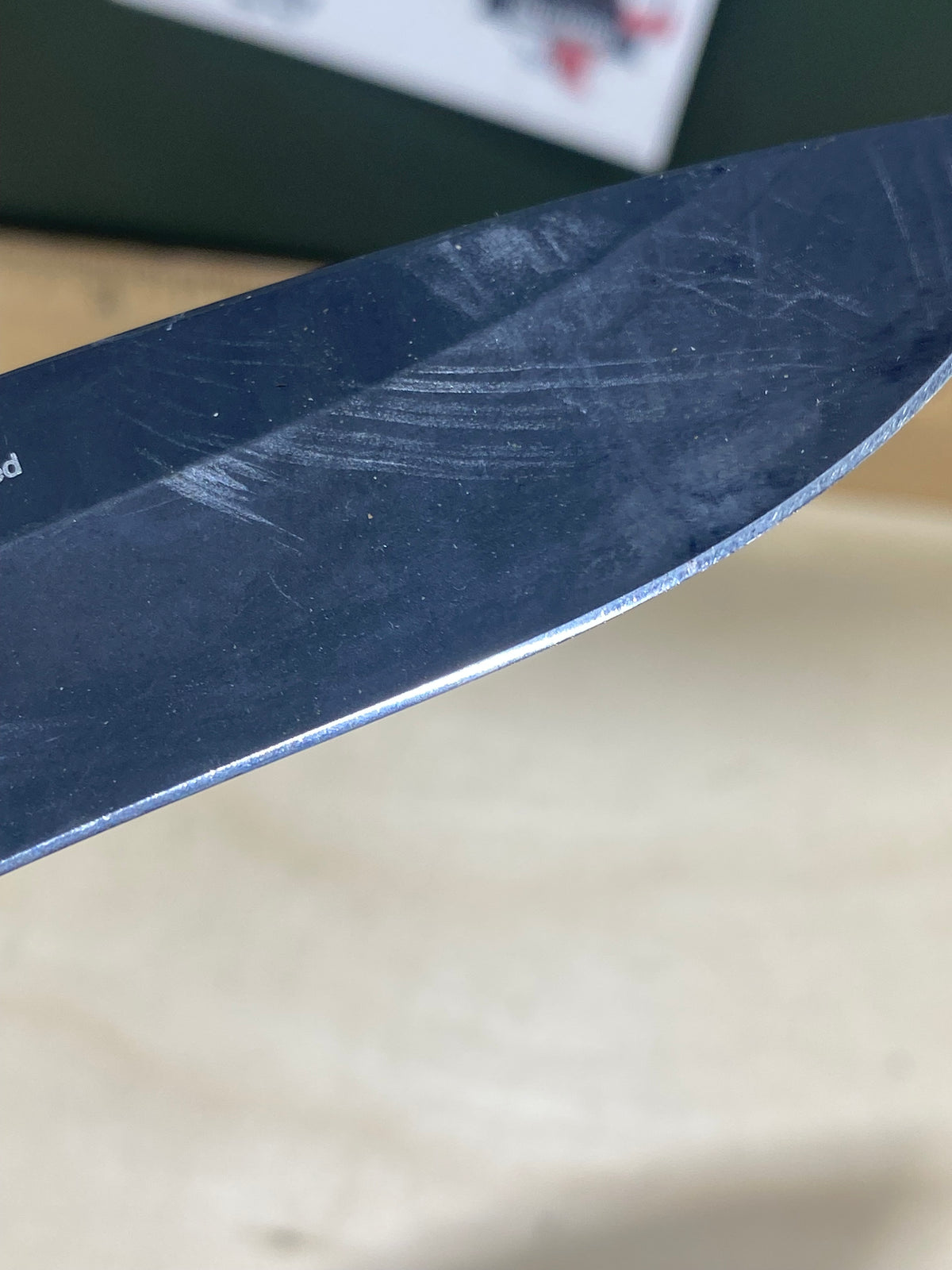 Kershaw Blur 1670OLBLK #58. Light Usage. Resharpened.
