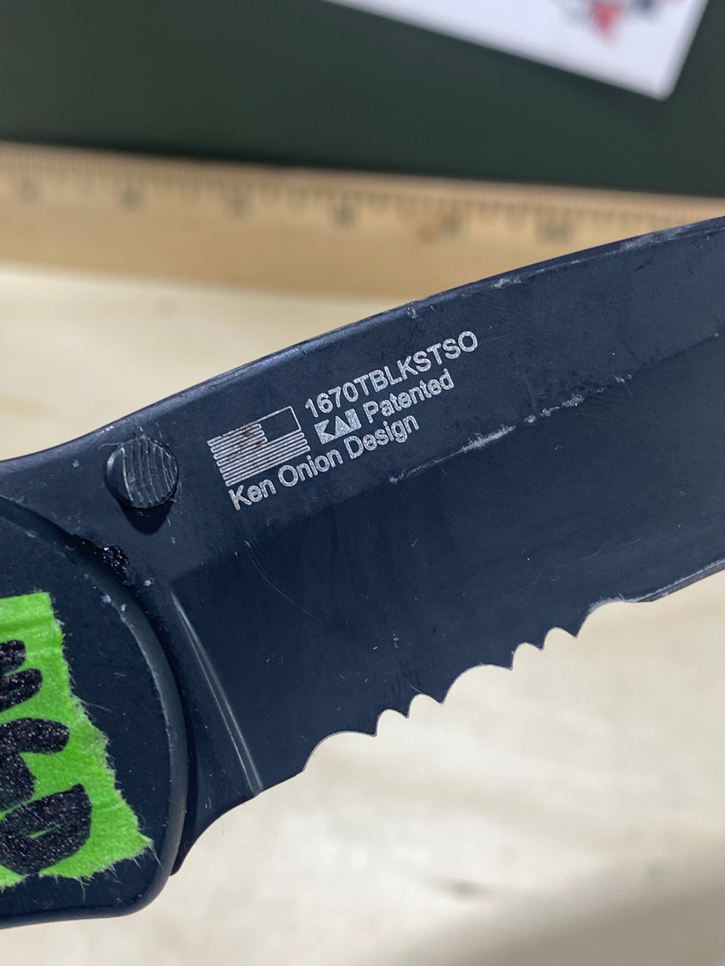 Kershaw Blur 1670TBLKSTSO #60. Light Usage. Dirty.