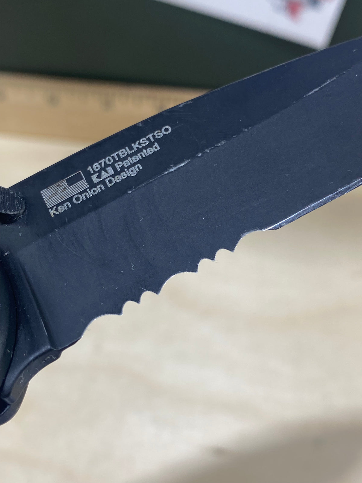 Kershaw Blur 1670TBLKSTSO #60. Light Usage. Dirty.