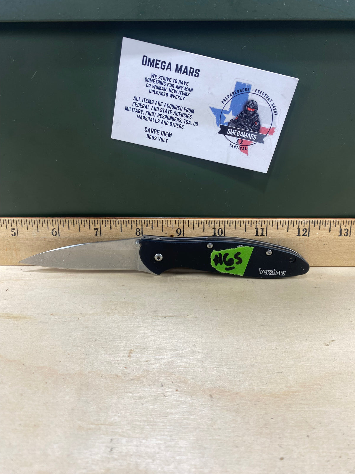 Kershaw Leek 1660SWBLK #65. Light Usage.