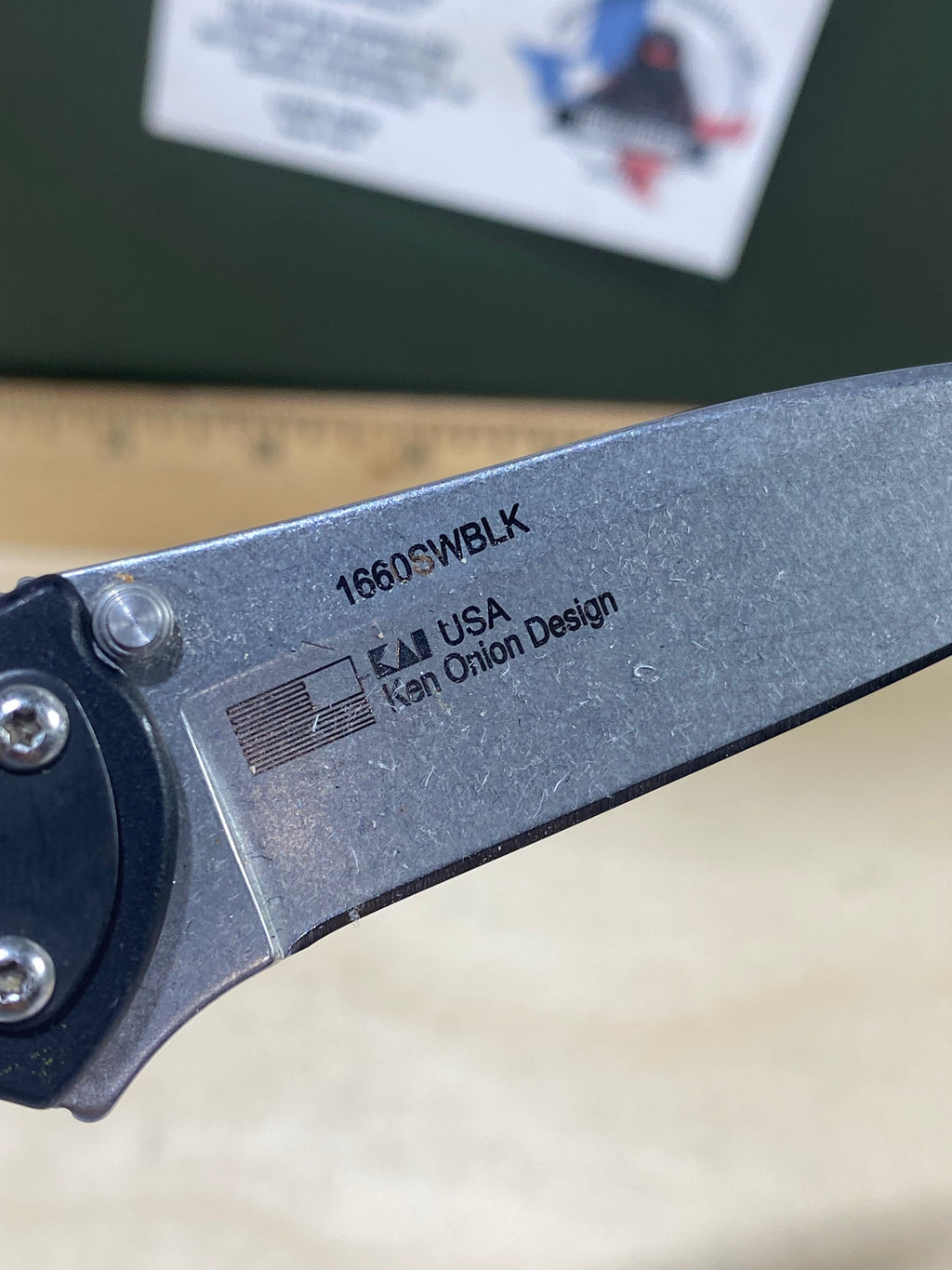 Kershaw Leek 1660SWBLK #65. Light Usage.