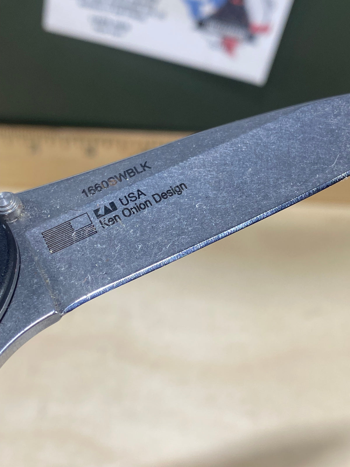 Kershaw Leek 1660SWBLK #65. Light Usage.