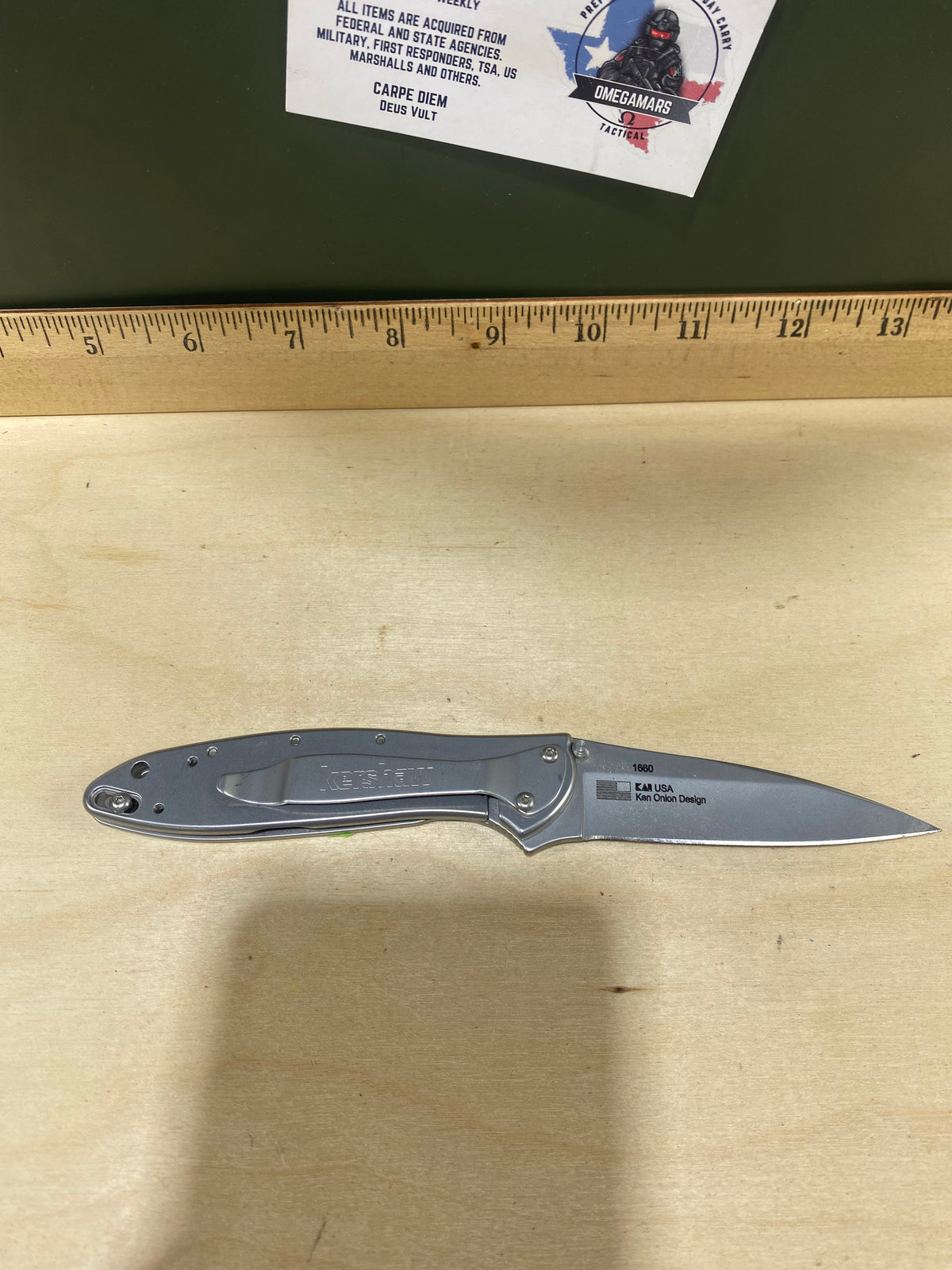 Kershaw 1660 #66. Light Usage.