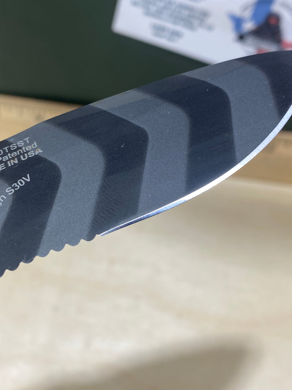 Zero Tolerance  0350TSST #68. Light Usage. Possible rust.