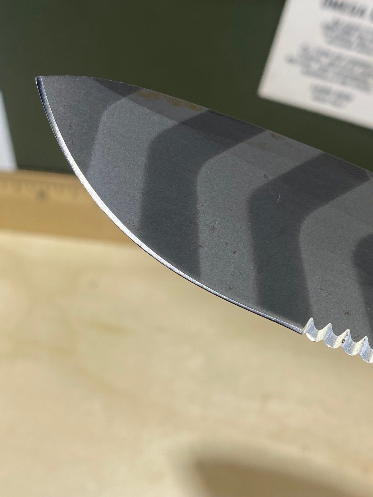 Zero Tolerance  0350TSST #68. Light Usage. Possible rust.