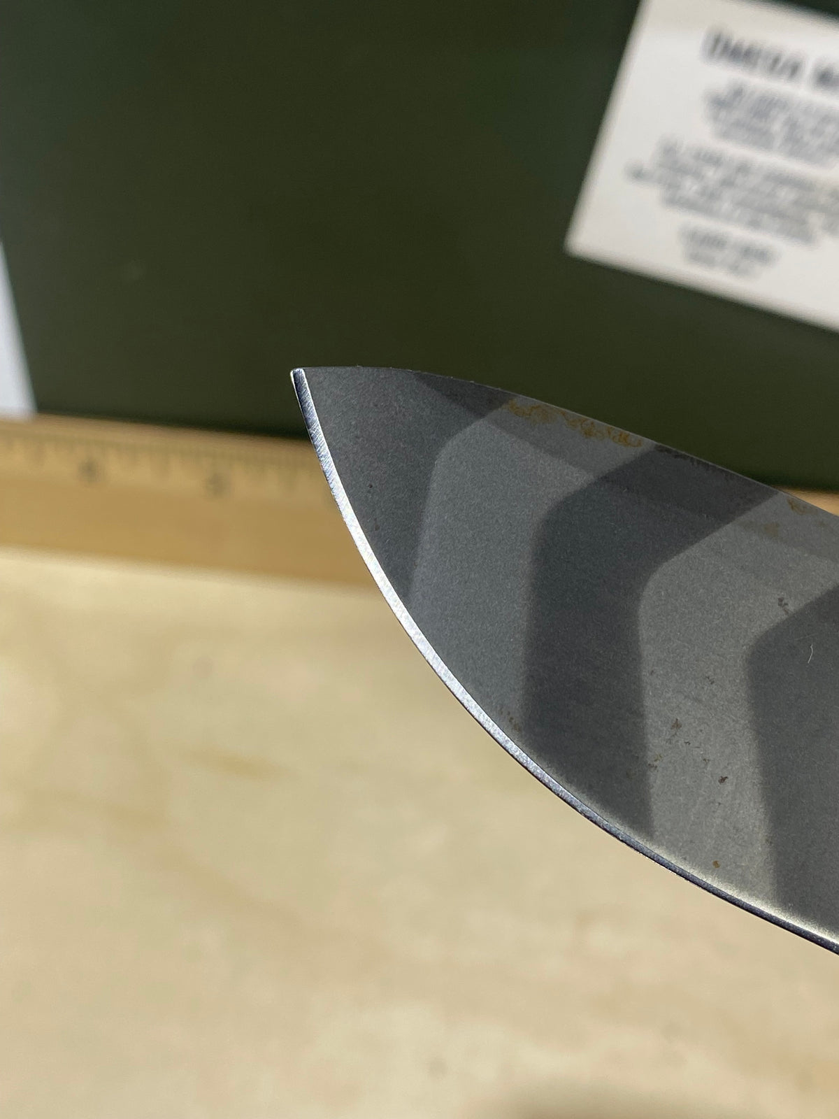 Zero Tolerance  0350TSST #68. Light Usage. Possible rust.
