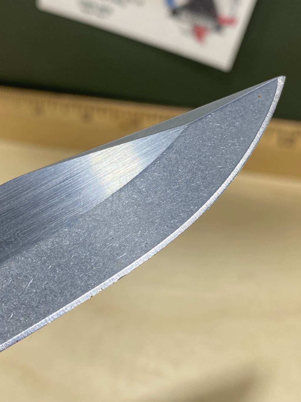 Kershaw CQC-6K 6034 #71. Light Usage. Ding on blade. Pocket clip little bent out.