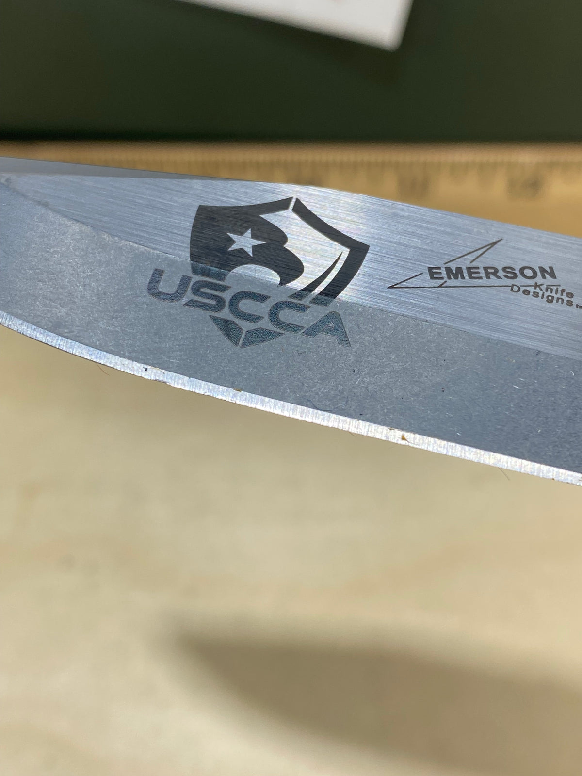 Kershaw CQC-6K 6034 #71. Light Usage. Ding on blade. Pocket clip little bent out.