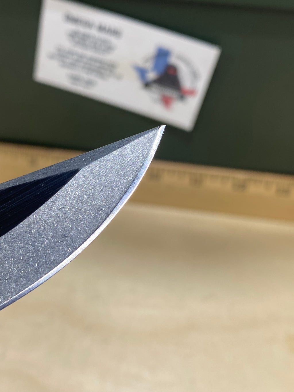 Kershaw CQC-6K 6034 #72. Light Usage. Ding on blade.