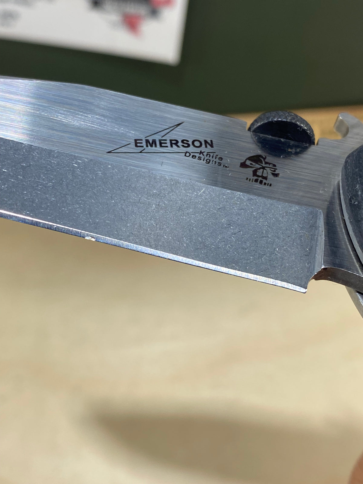 Kershaw CQC-6K 6034 #72. Light Usage. Ding on blade.