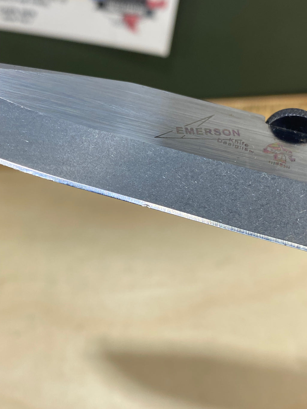 Kershaw CQC-6K 6034 #72. Light Usage. Ding on blade.