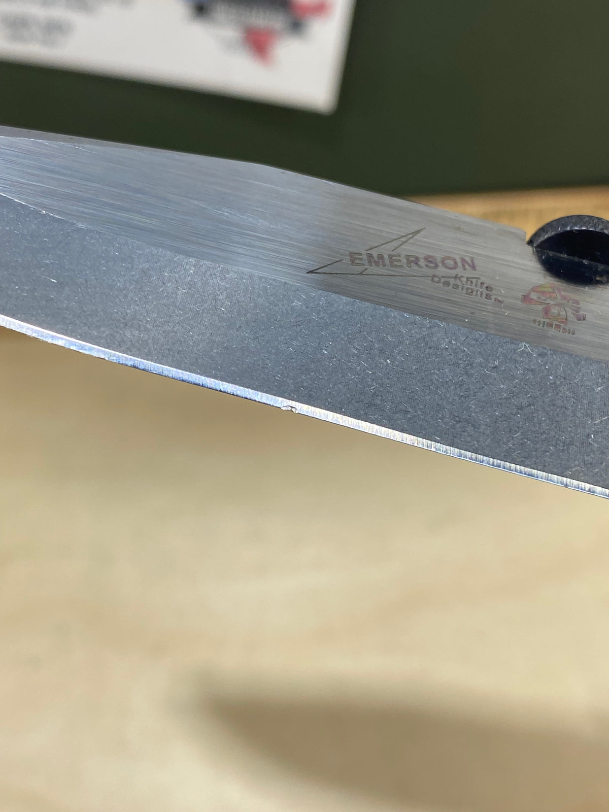 Kershaw CQC-6K 6034 #72. Light Usage. Ding on blade.