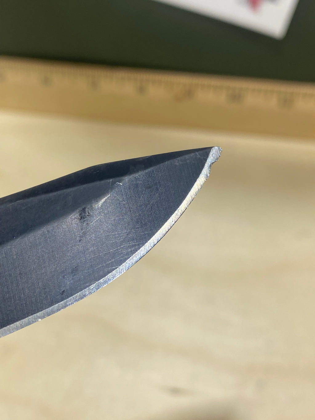 Kershaw CQC-5K 6074OLBLK #74. Light Usage. Tip chipped.