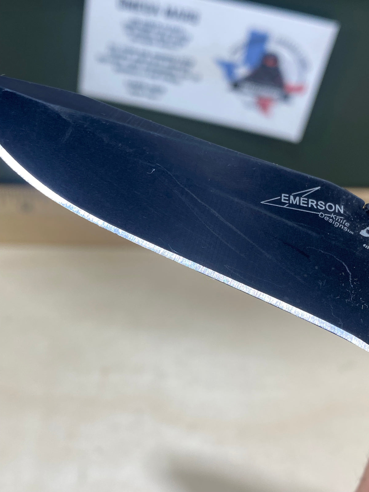 Kershaw CQC-5K 6074OLBLK #74. Light Usage. Tip chipped.