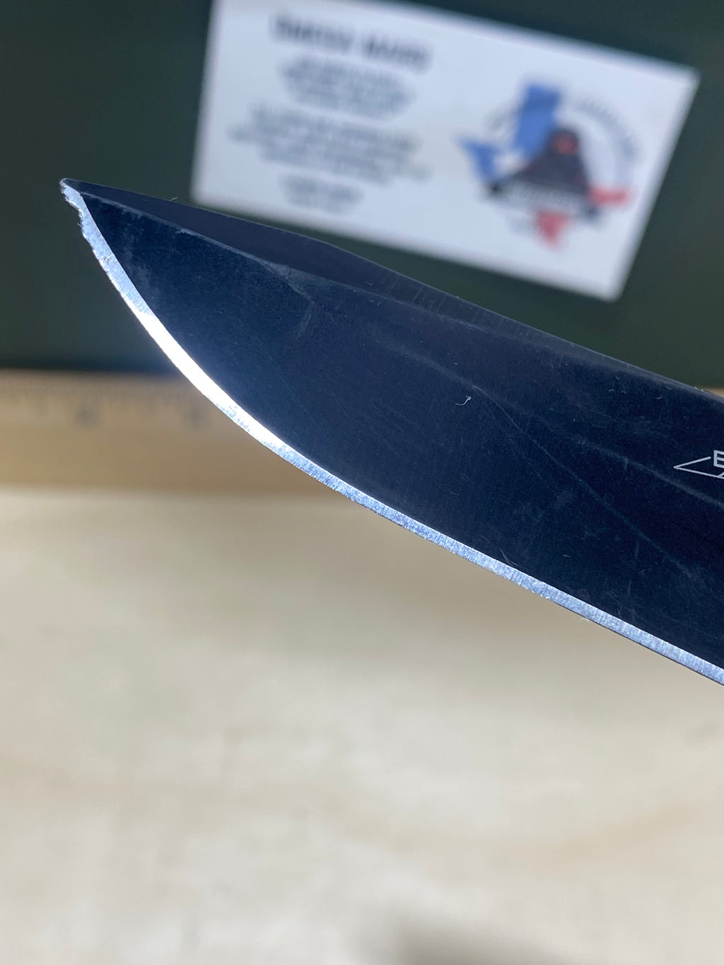 Kershaw CQC-5K 6074OLBLK #74. Light Usage. Tip chipped.