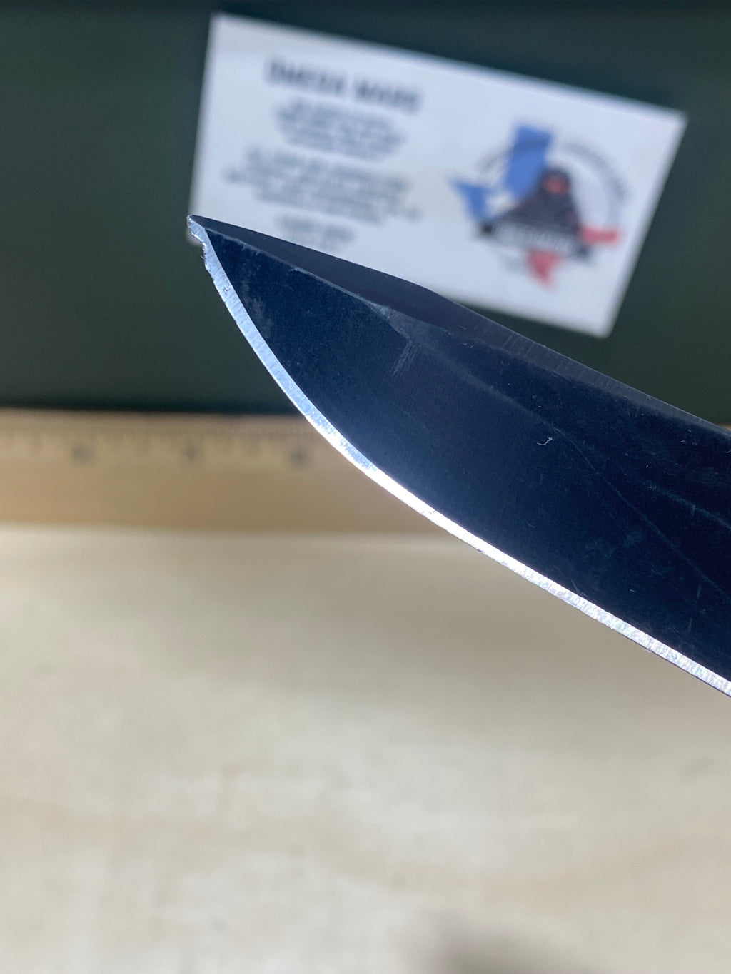 Kershaw CQC-5K 6074OLBLK #74. Light Usage. Tip chipped.
