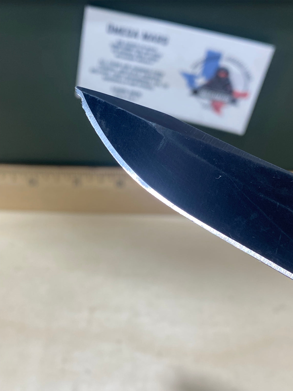 Kershaw CQC-5K 6074OLBLK #74. Light Usage. Tip chipped.