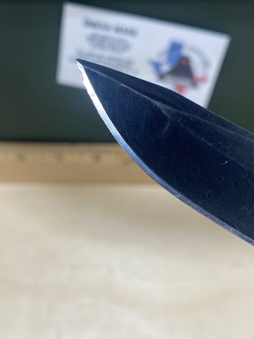Kershaw CQC-5K 6074OLBLK #74. Light Usage. Tip chipped.